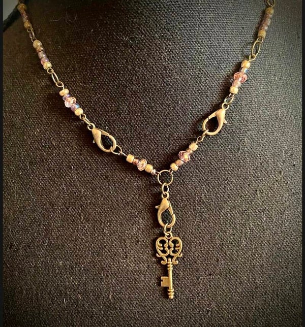 Bronze necklace