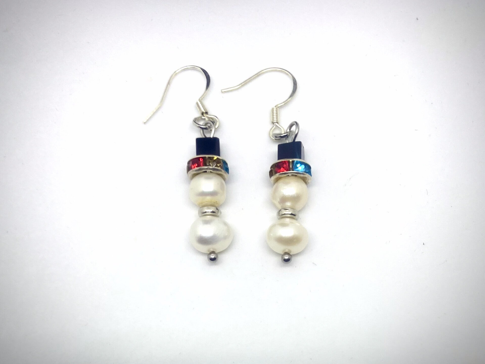 Snowman Earrings