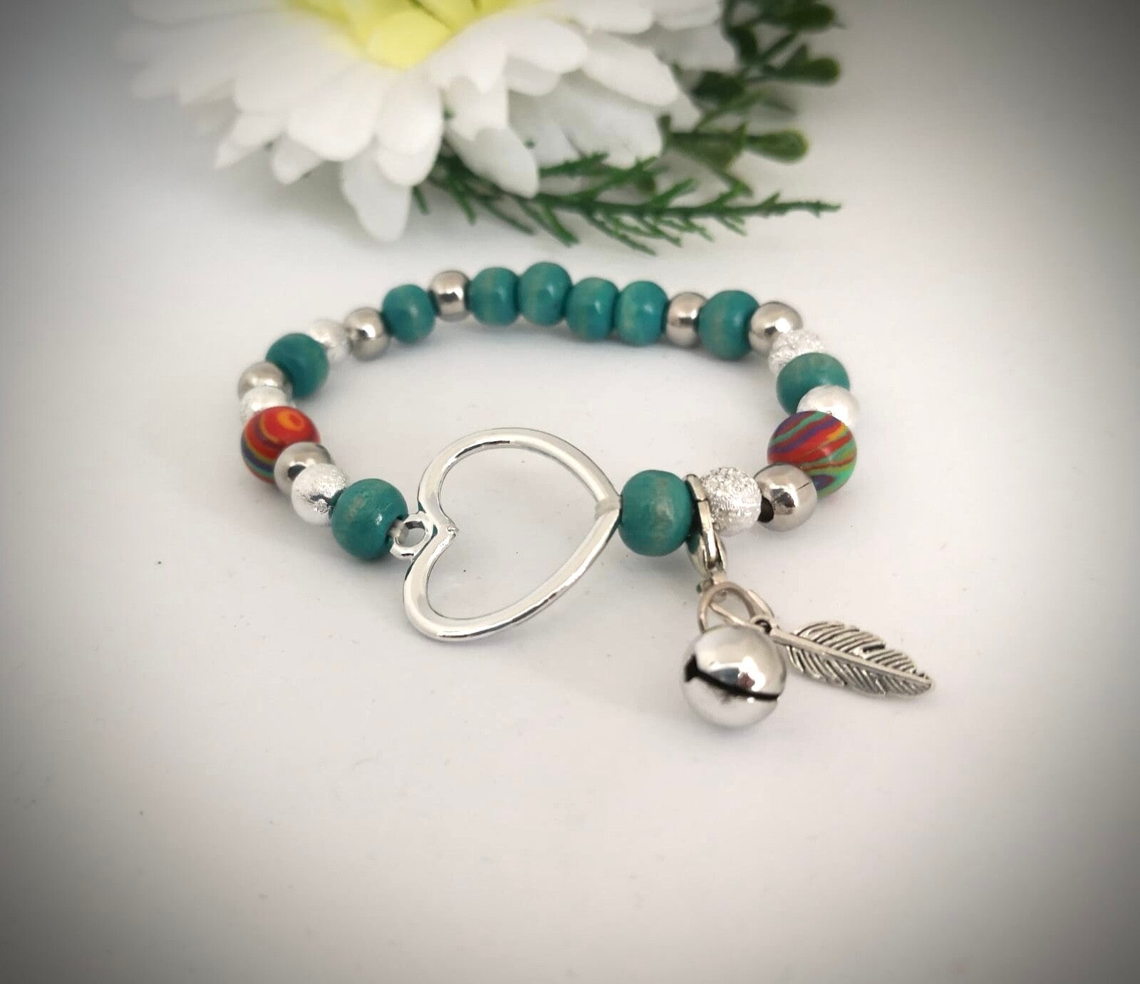 Indian rainbow heart