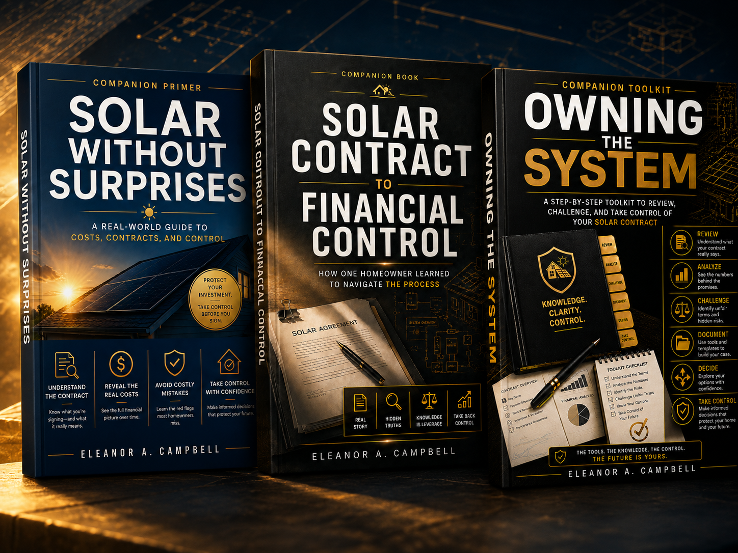 The Solar Trilogy by Eleanor A. Campbell