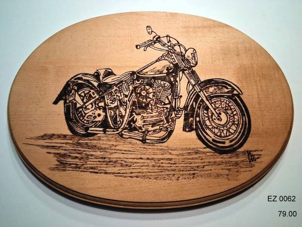 Dekoratives Wandbild Motorrad