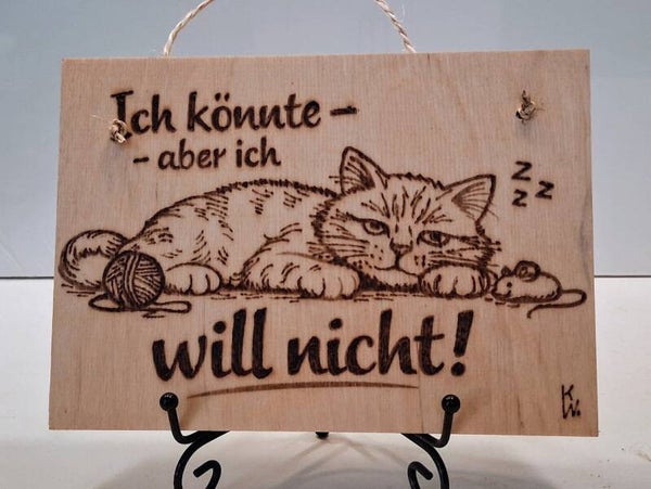 Bild mit Spruch