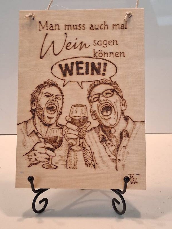 Bild mit Spruch