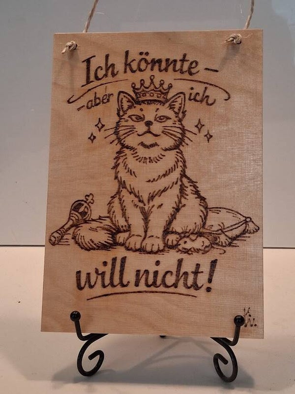 Bild mit Spruch