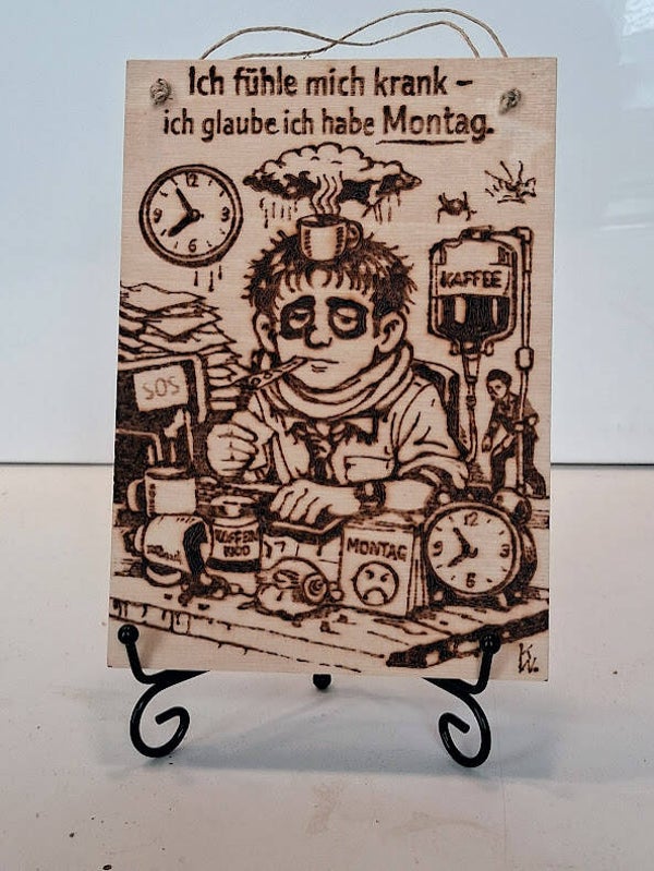 "Ich fühle mich krank...."