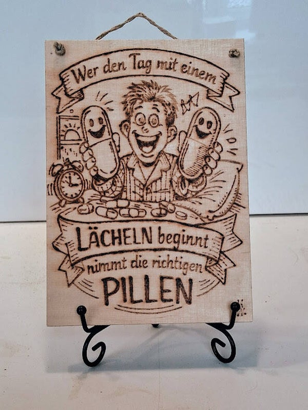"Wer den Tag mit einem...."