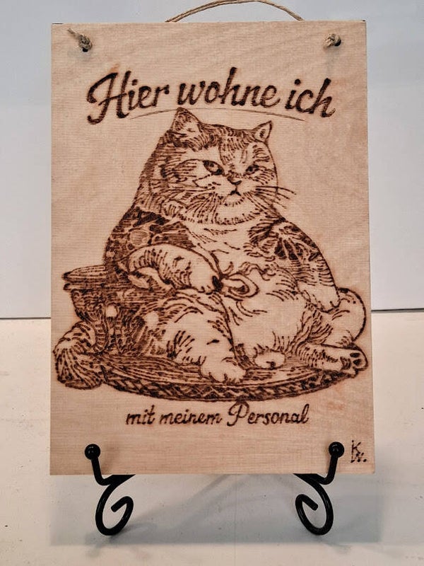 "Hier wohne ich...."