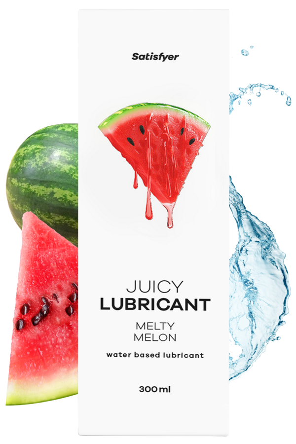 Lubrifiant à base d'eau Pastèque fondante 300 ml Satisfyer