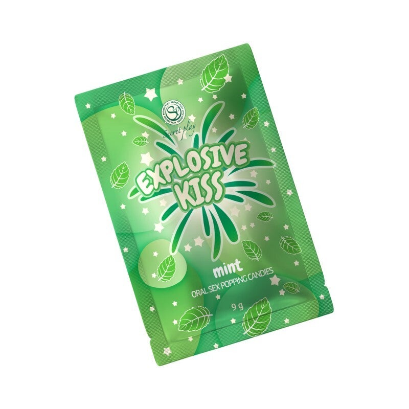 Bonbons pétillants à la menthe spécial sexe oral
