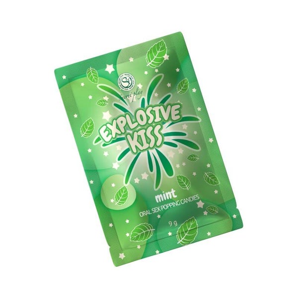 Bonbons pétillants à la menthe spécial sexe oral
