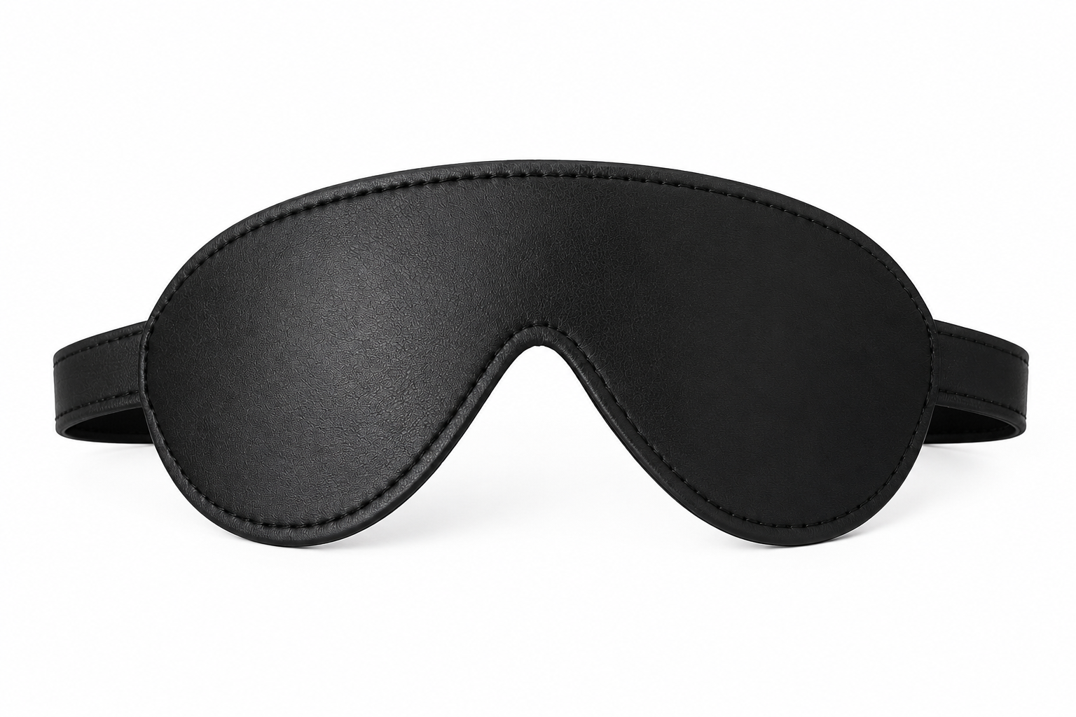 Masque Noir Simili cuir