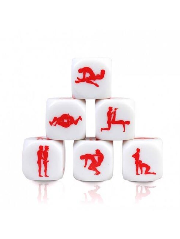 Dé position kamasutra pour couple Hommes Gay 6 faces