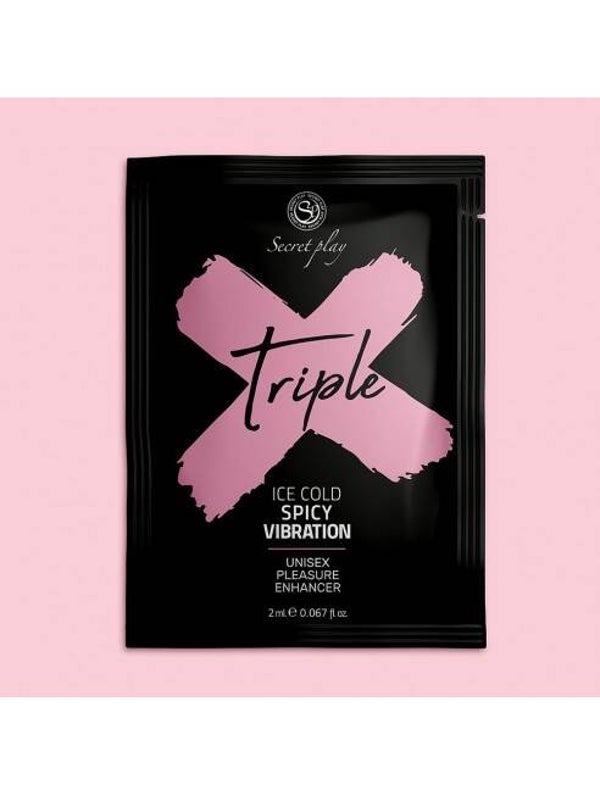 Dosette gel intensifiant de plaisir froid vibrant 2ml