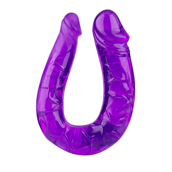Double Dong Flexible Violet Pocket Pleasure