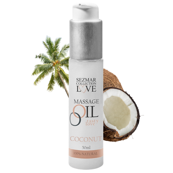 Huile de massage 100% naturelle noix de coco 50ml