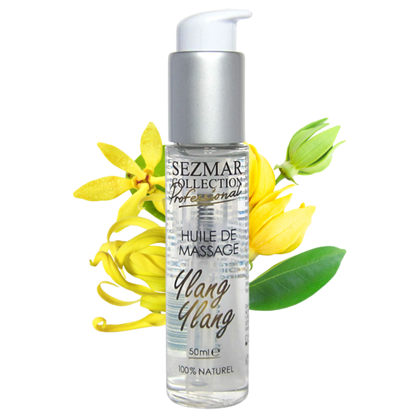 Huile de massage professionnelle Ylang Ylang 100% naturelle 50 ml