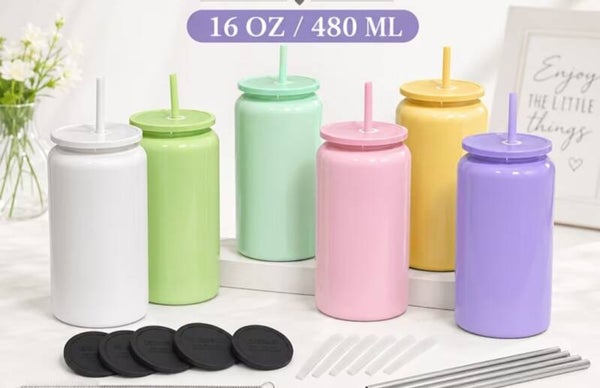 16oz Solid coloured Tumbler