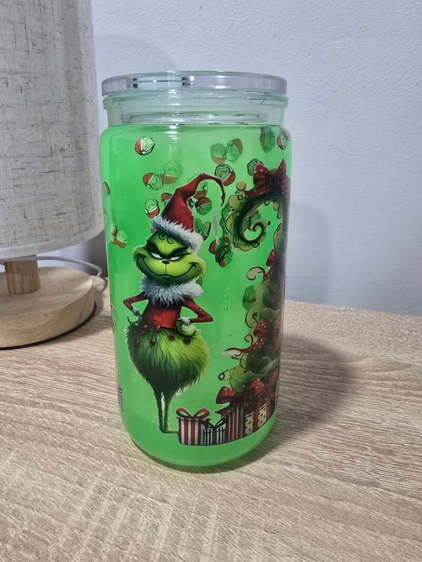 16oz grinch tumbler