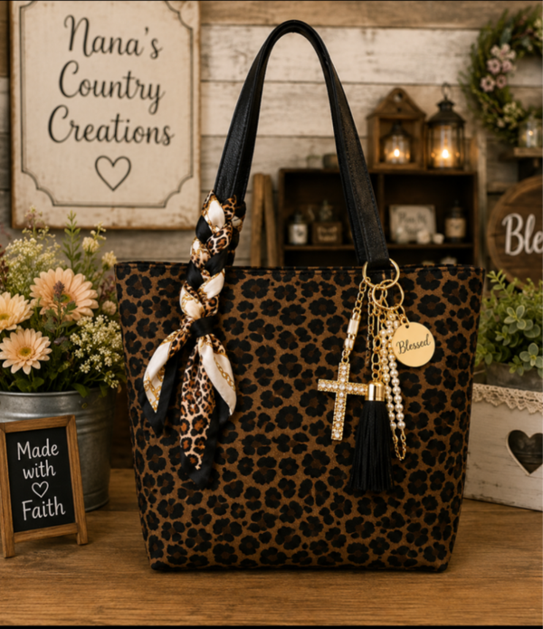 Leopard Luxe Boutique Purse