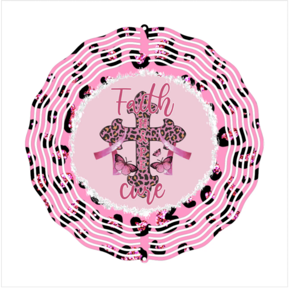 Faith Cross Wind Spinner ✝️💗