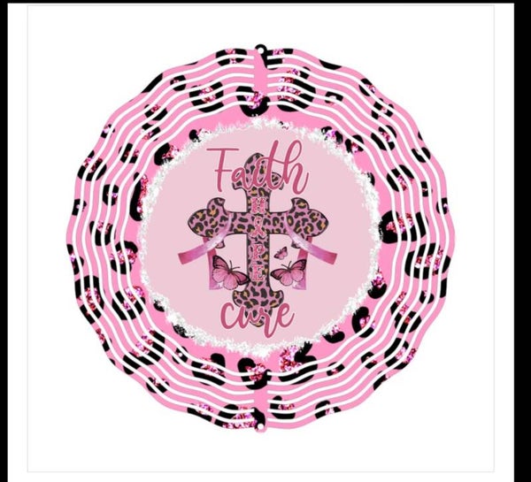 Faith, Family, Friends & Coffee Wind Spinner – 10 Inch