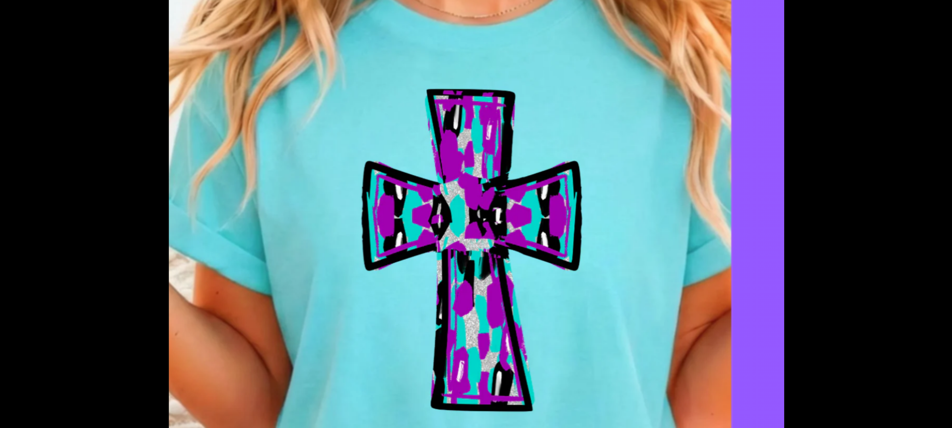 Floral Cross Faith T-Shirt