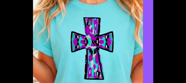 Floral Cross Faith T-Shirt