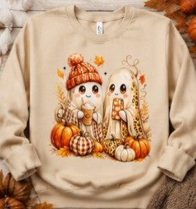 Pumpkin Patch Ghost Friends sweatshirt!