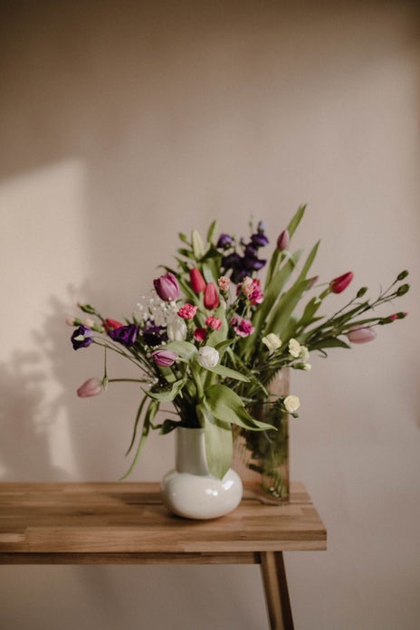 bloemen fotoshoot
