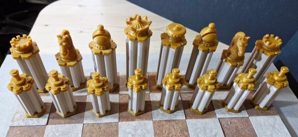 Pièce d'échecs lestées