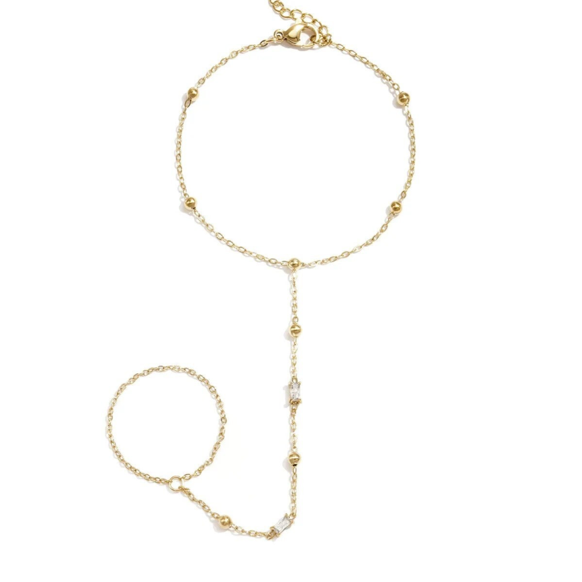 Handchain Bolletjes Steentjes