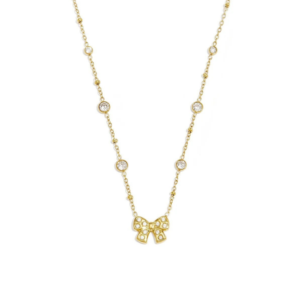 Ketting Hanger Met Strik
