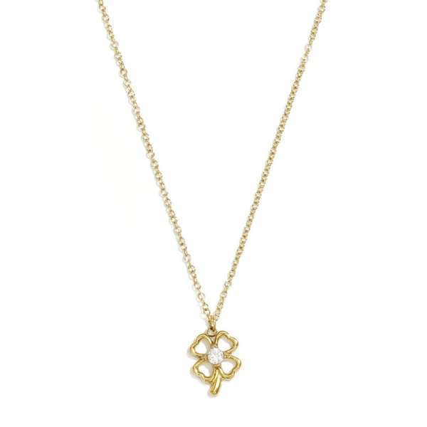 Ketting Klavermotief