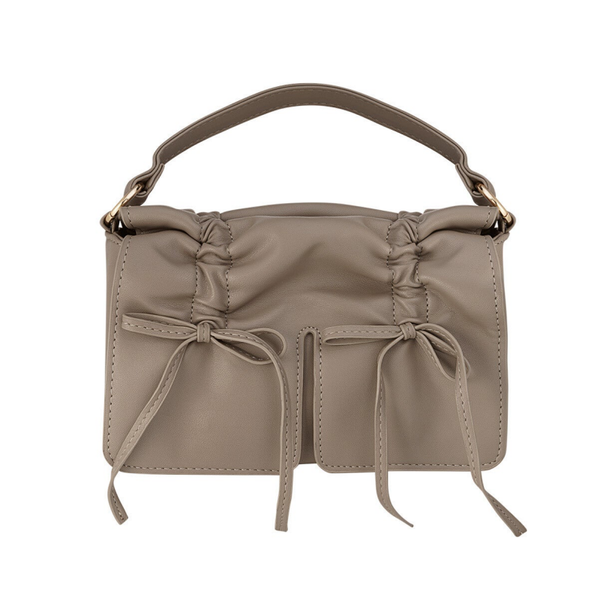 Dubbele Strik Tas - Bruin