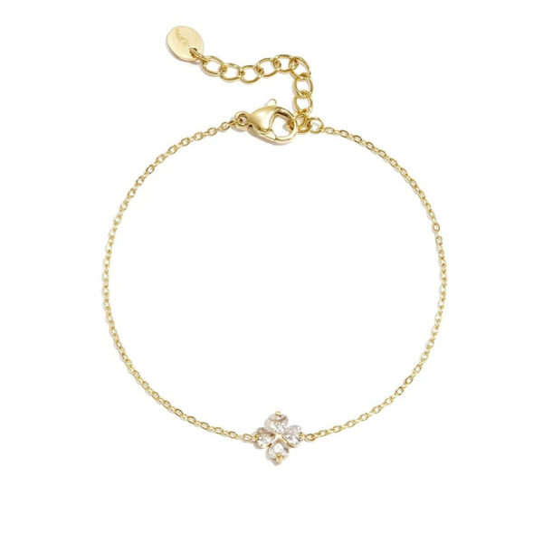 Armband Klaver Steen