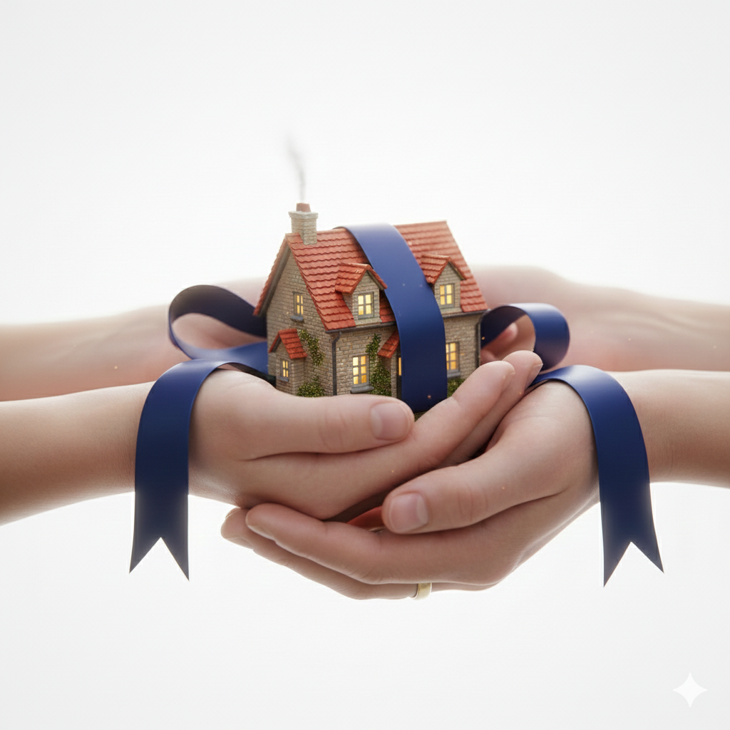 "La donazione immobiliare: un prezioso regalo di casa e futuro.