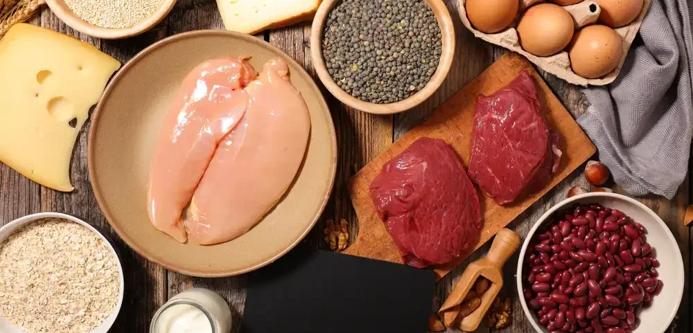 proteinreiche Ernährung