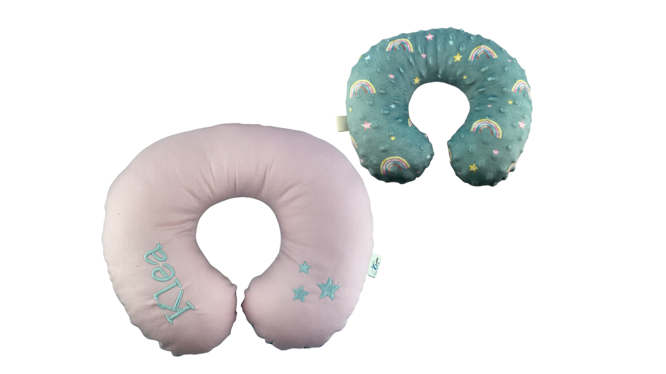 Nackenkissen/ Nackenhörnchen mit Namen für Kinder