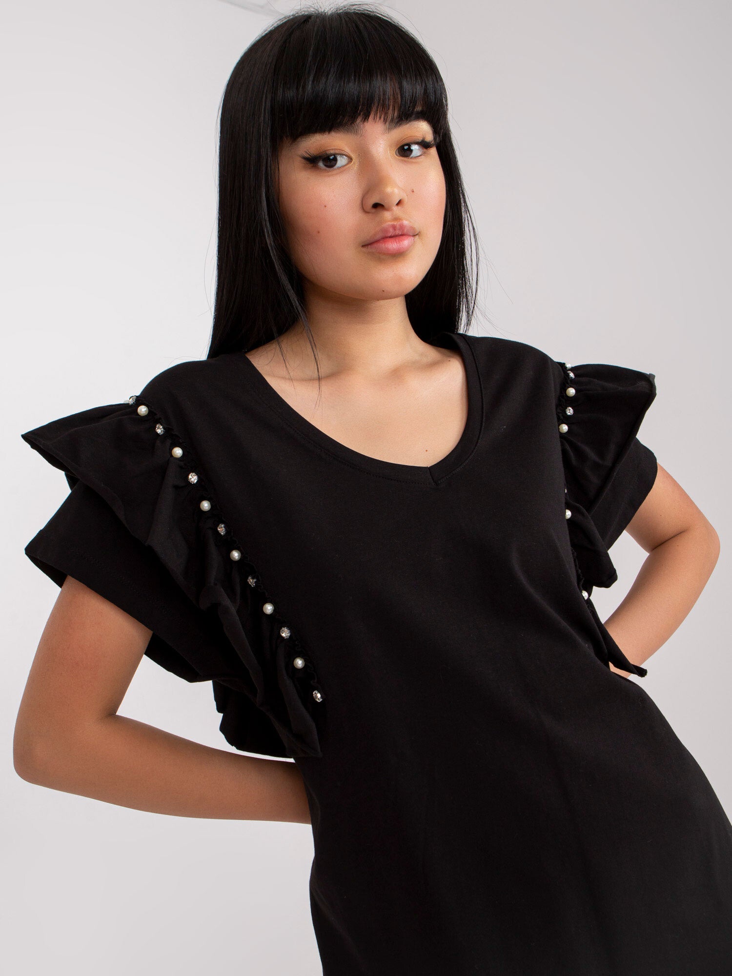 Ruffle Mini Dress