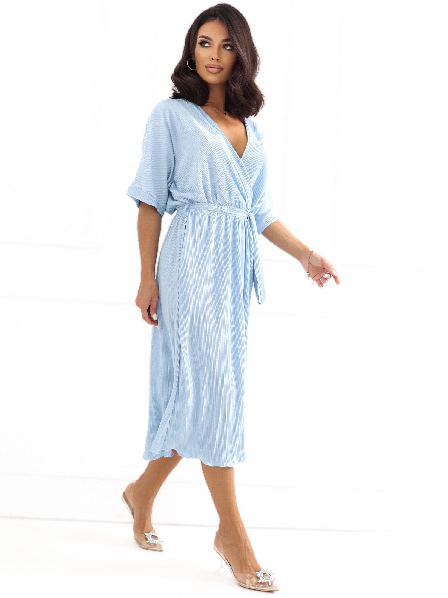 Vanessa Pleated Dress