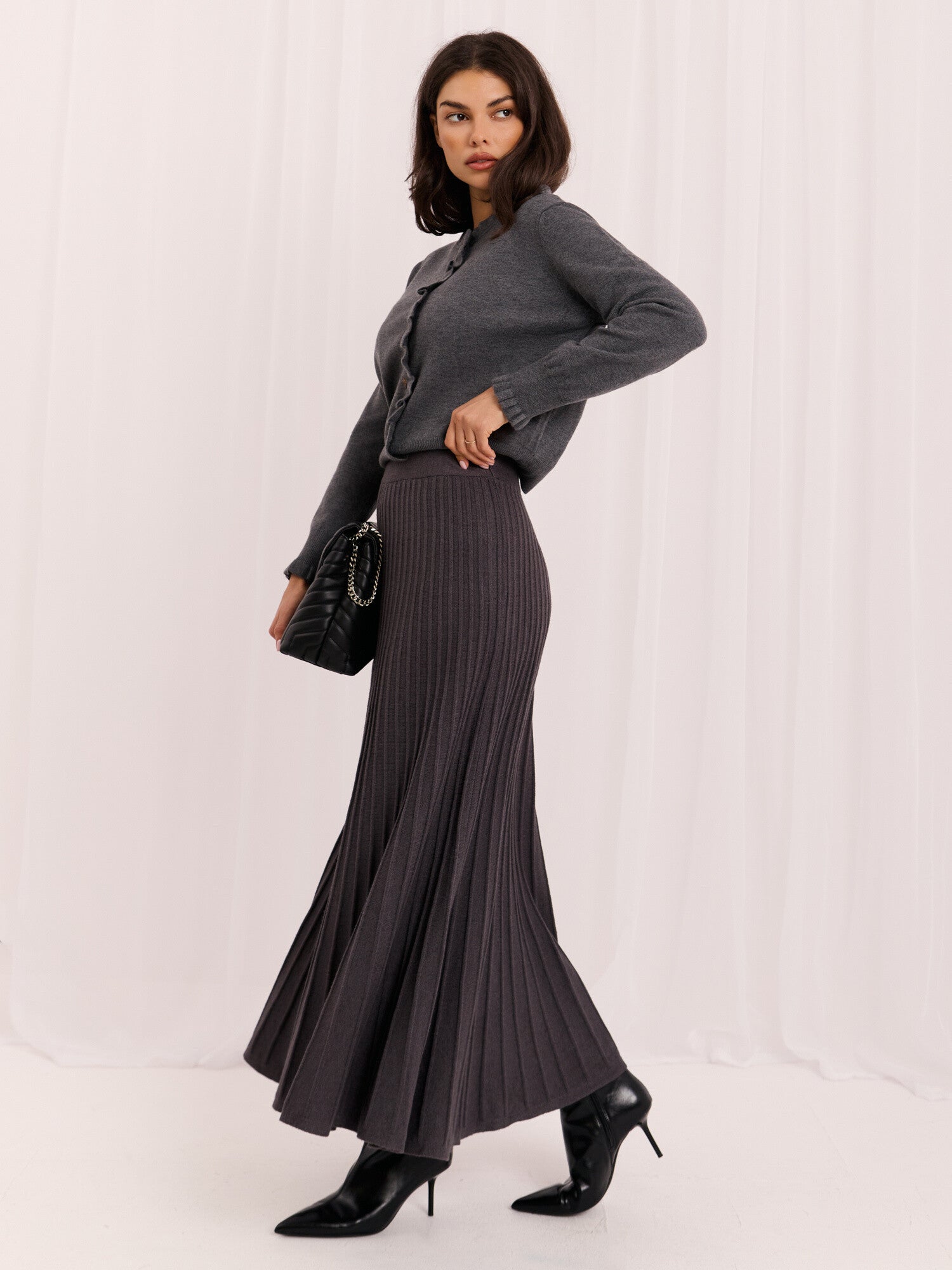 Paola Pleated Skirt