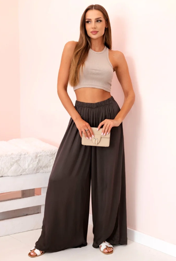 Wide Leg Trousers