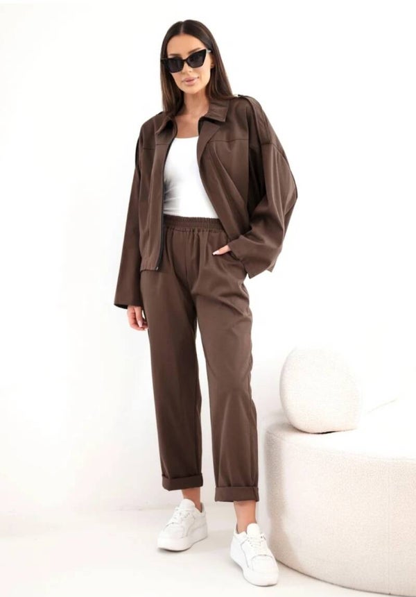 Chocolate Casual Set