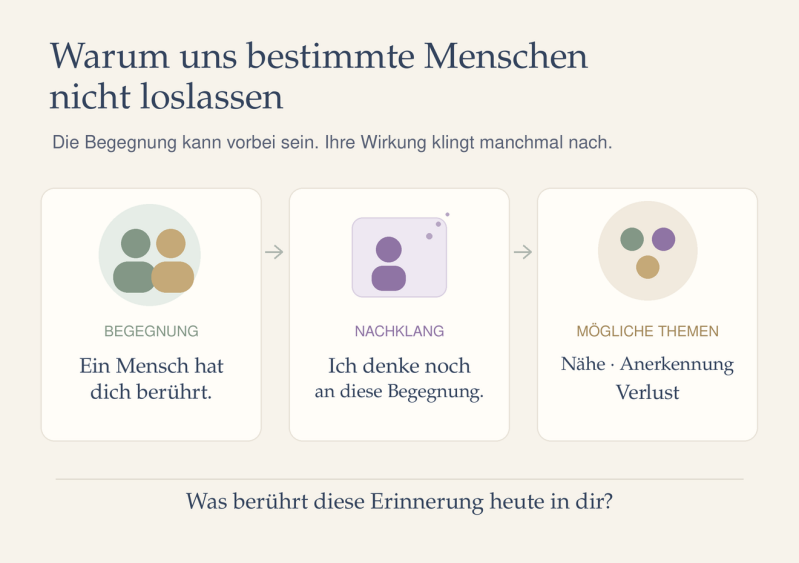 Warum uns bestimmte Menschen nicht loslassen