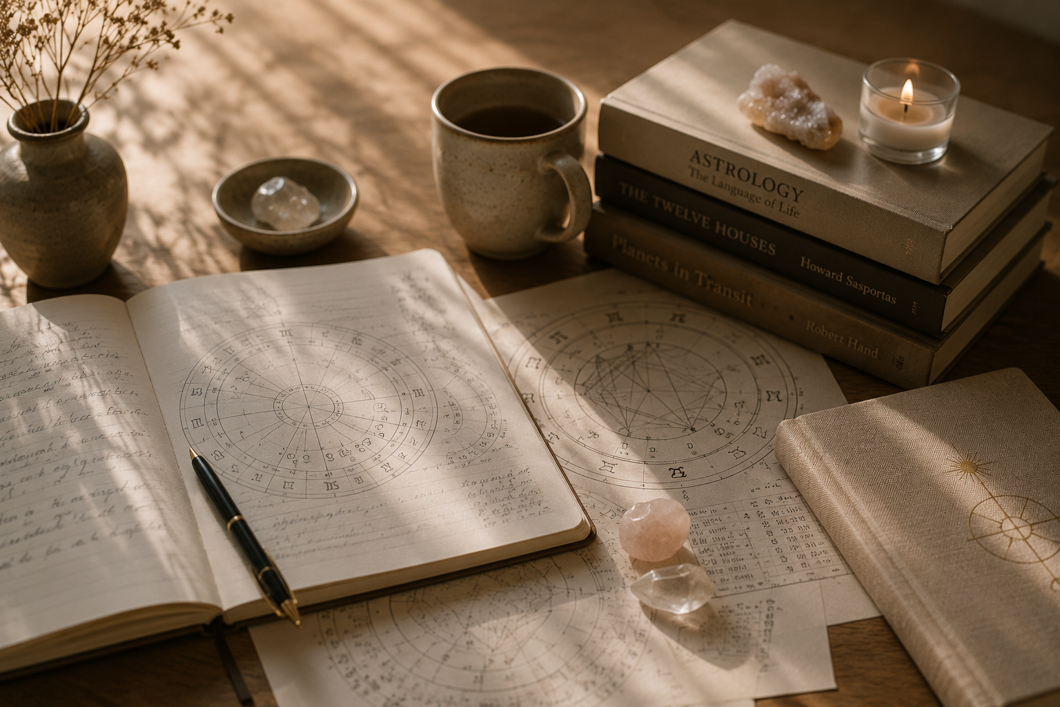 Astro-systemische Biographie mittels Horoskop