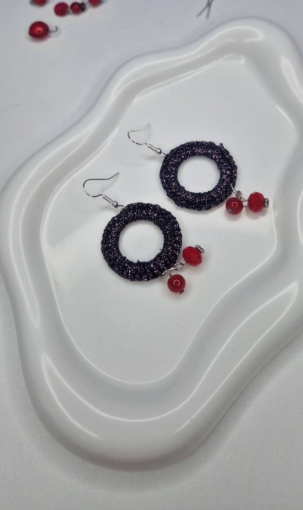 Elara  handgemachte ohringen- Elara handmade earrings