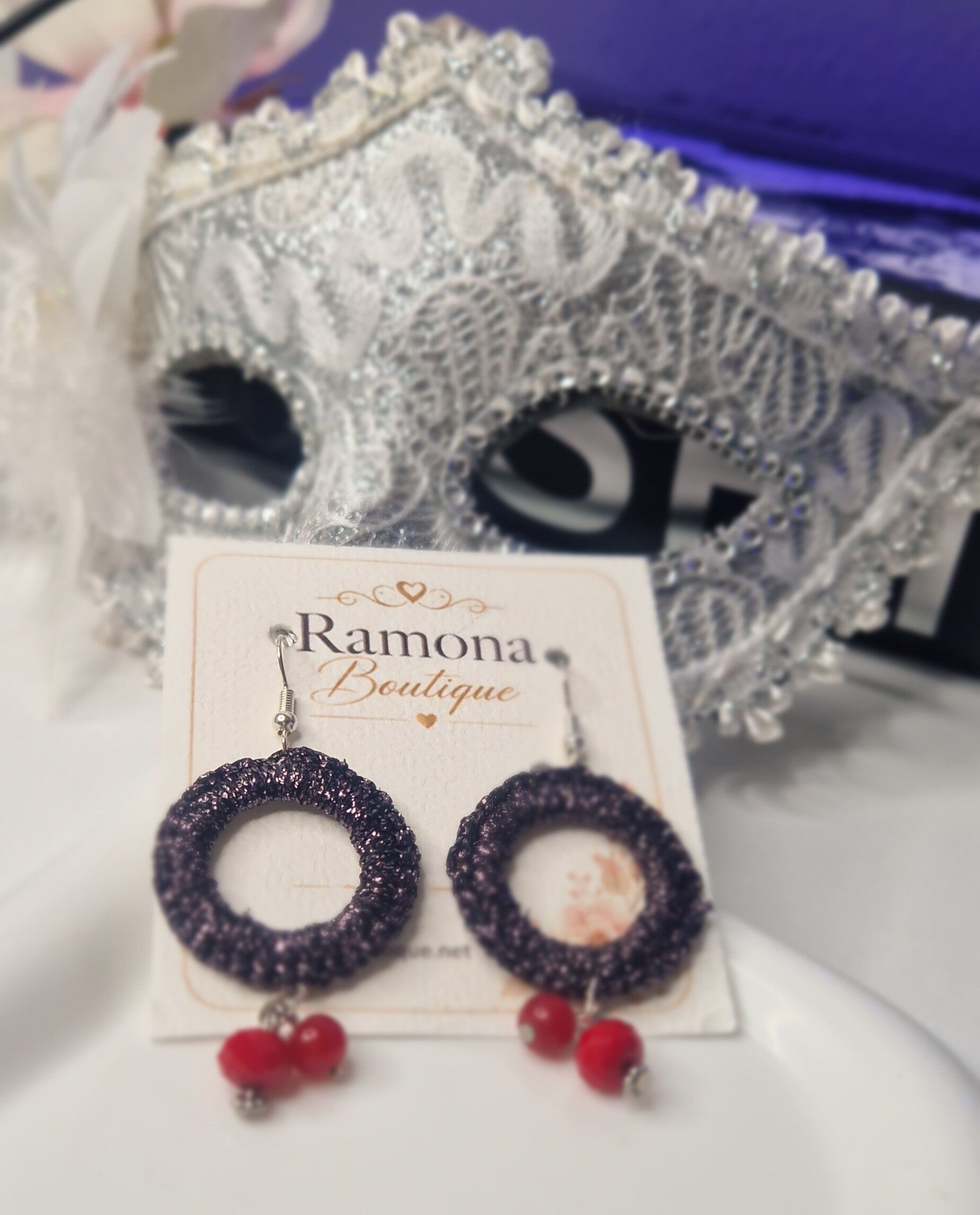 Elara  handgemachte ohringen- Elara handmade earrings