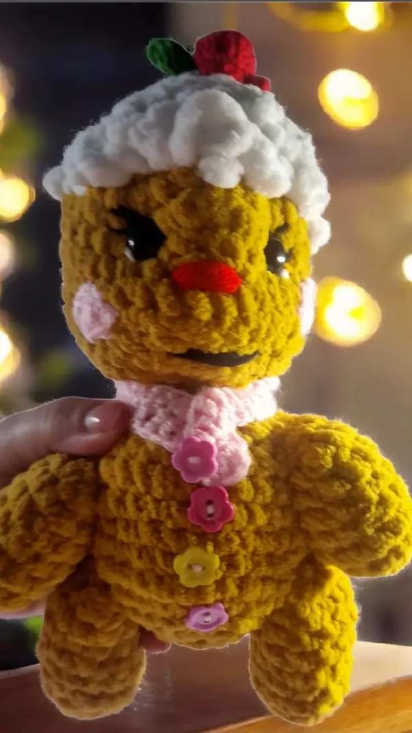 🎄 Weihnachtliches Kuscheltier  🎄 Christmas Cuddly Toy – Handmade with Love