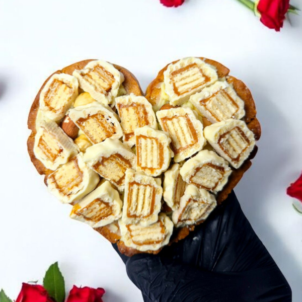 VALENTINE BOX GROOT COOKIE HART / WIT