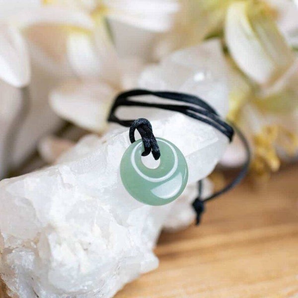 Edelsteen Donut Groene Aventurijn (20 mm)